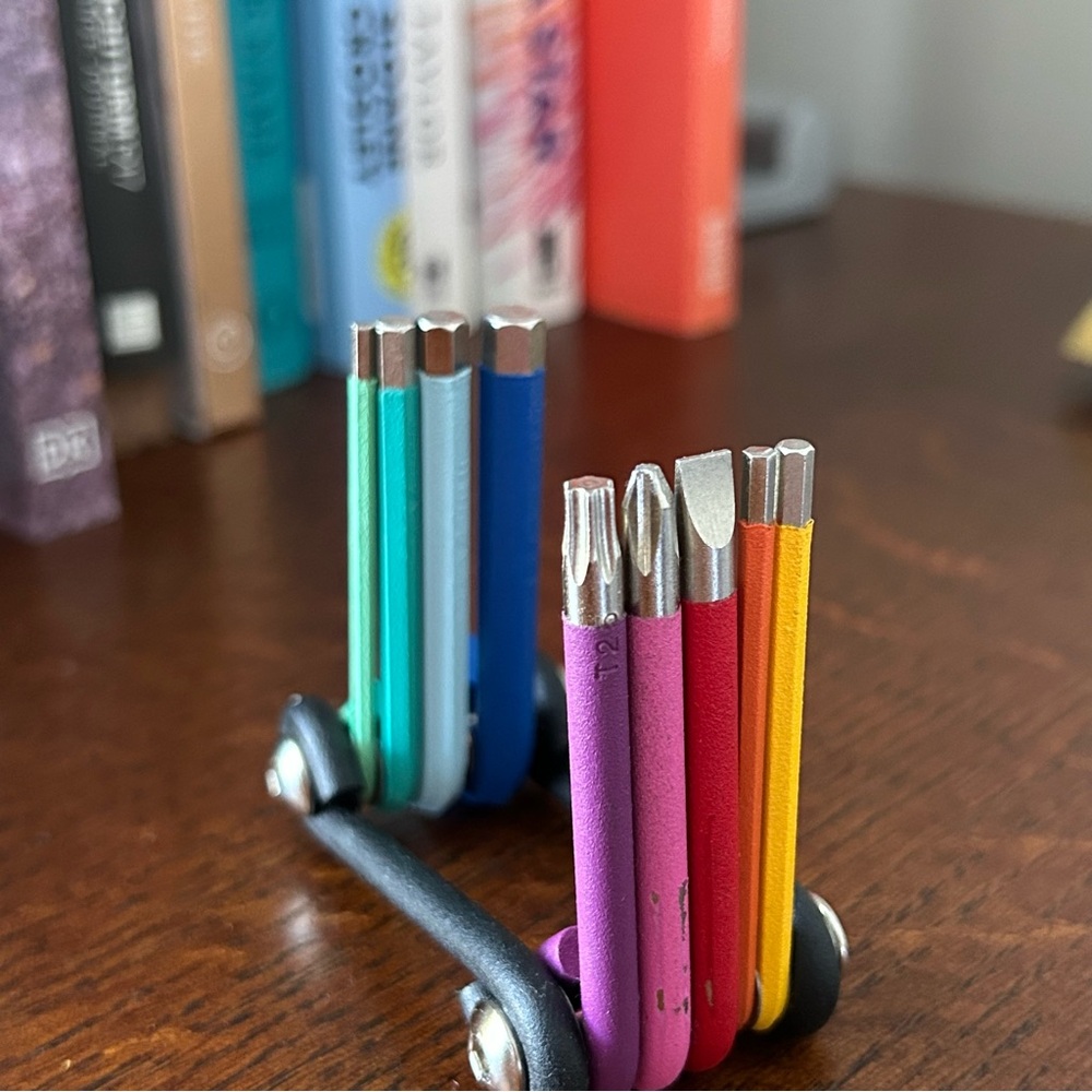 Kikkerland Rainbow 9-in-1 Multitool — Hard-to-Find - Picture 4 of 8